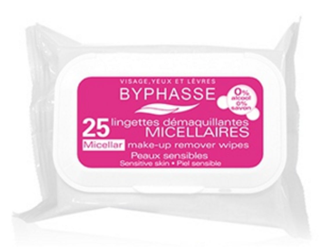 Byphasse Toallitas Desmaquillantes Solución Micelar 25 U