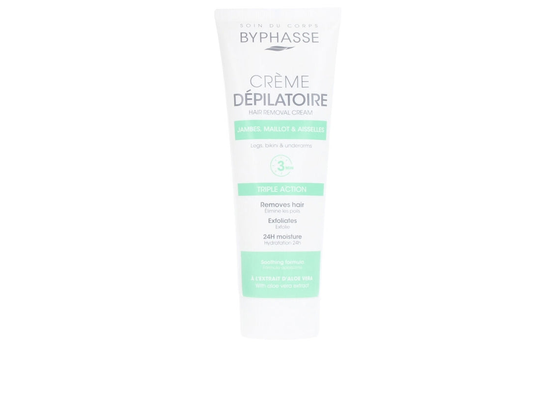 Byphasse Crema Depilatoria Extracto De Aloe Vera 125ml