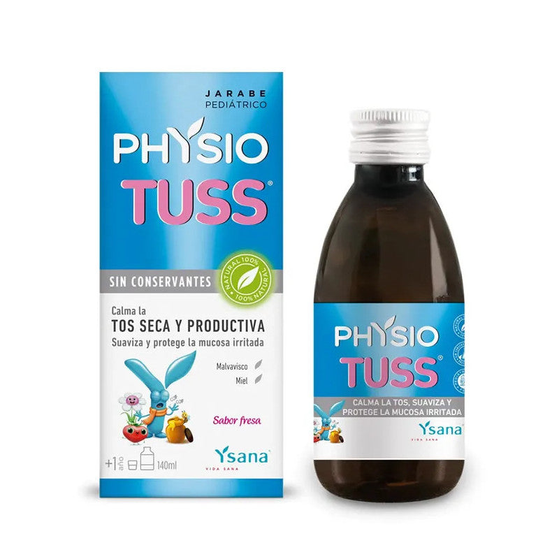 Physiotuss siroop voor kinderen 140ml