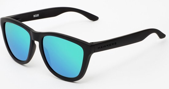 One Tr90 #carbon Black Emerald 1 Pcs By Hawkers #carbon