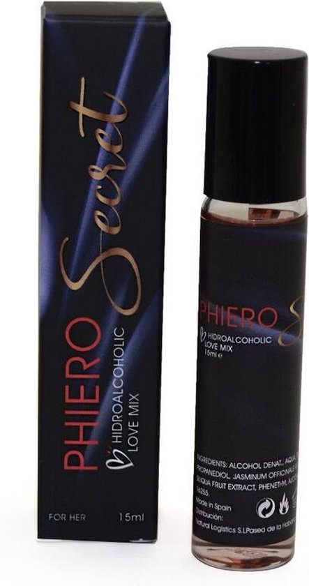 Phiero, Secret, Pheromone Parfum, For Women, 10 ml