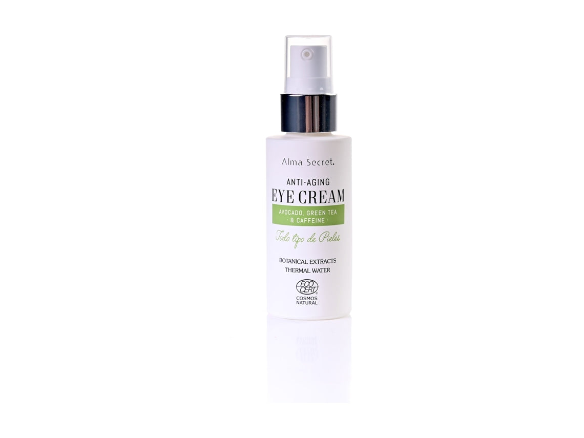 Alma Secret Eye Cream Antiedad Con Aguacate, Té Verde &amp; Cafeína Botanical Extracts 30 Ml