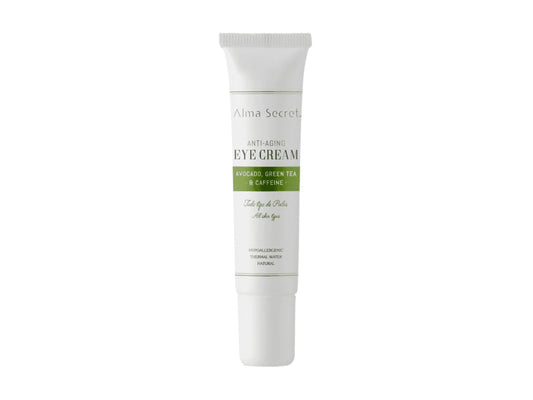 Alma Secret Eye Cream Antiedad Con Aguacate, Té Verde &amp; Cafeína 10 Ml