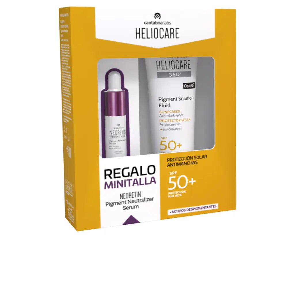 Heliocare 360 Opti D Pigment Solution Fluid Spf50+ 50ml Set 2 Pieces