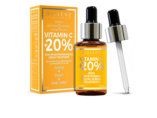 BiovEne Vitamin C +20% Skin Brightening Facial Serum Treatment 30 Ml