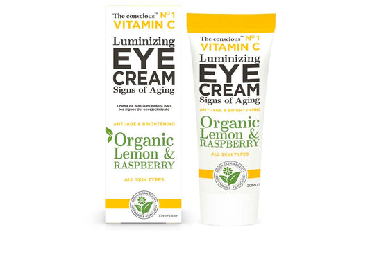 The Conscious™ Vitamin C Luminizing Eye Cream Organic Lemon  &  Raspberry 30 Ml