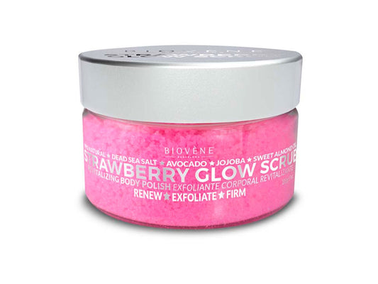 BiovEne Strawberry Glow Scrub Revitalizing Body Polish 200 G