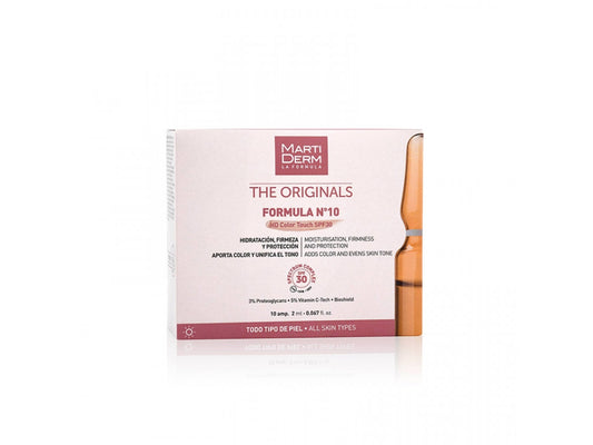 Martiderm Formula N10 HD SPF 10 10 Ampoules