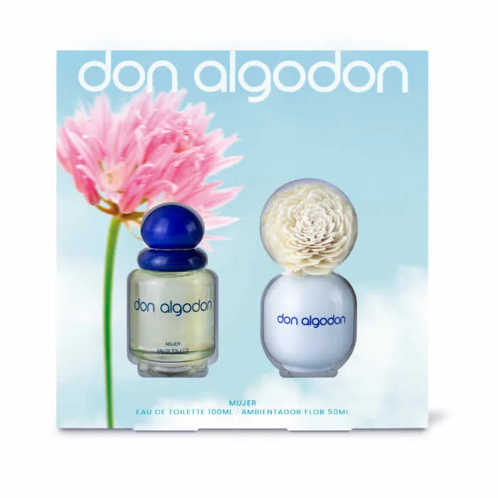 Don Algodon Eau De Toilette Spray 100ml Set 2 Pieces
