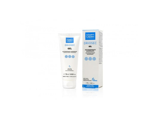 Martiderm Driosec Gel Deodorant For Hands And Feet 75ml