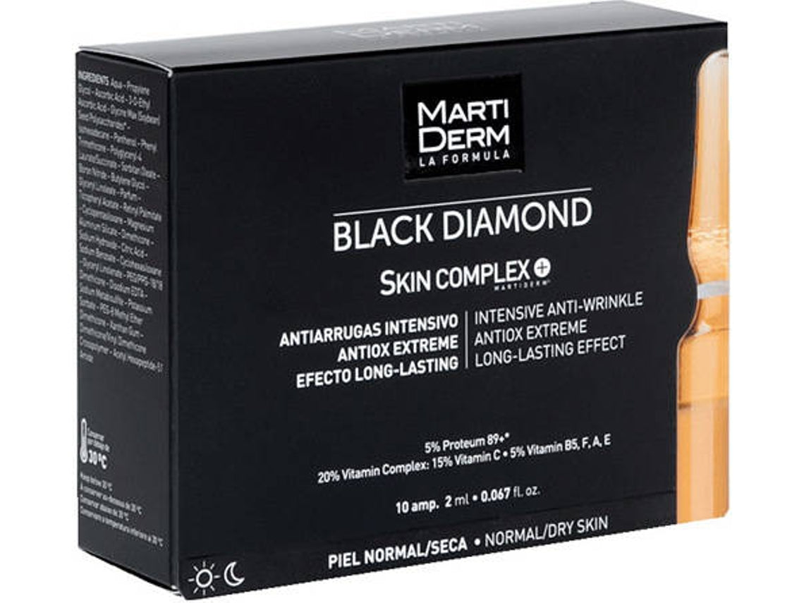 Ampullen Martiderm Black Diamond Anti-Rimpel (10 x 2 ml)