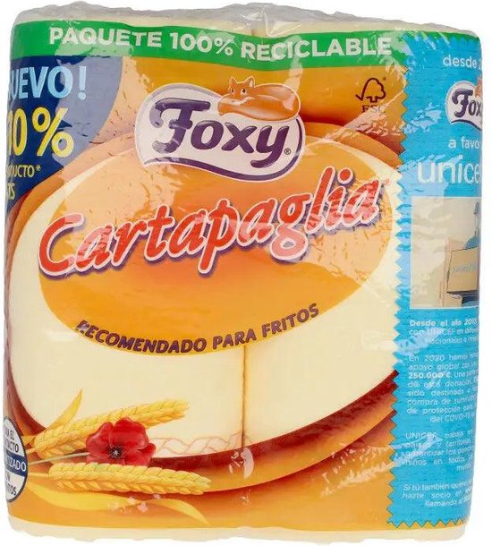 Cartapaglia Special Fried Kitchen Paper 2 Rolls By Foxy 1 Pcs