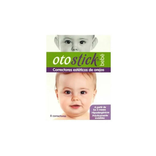 OTOSTICK - Oorcorrectie Stickers - Flapoorstickers - Voor baby's en kinderen tot 4 jaar - 8 stuks