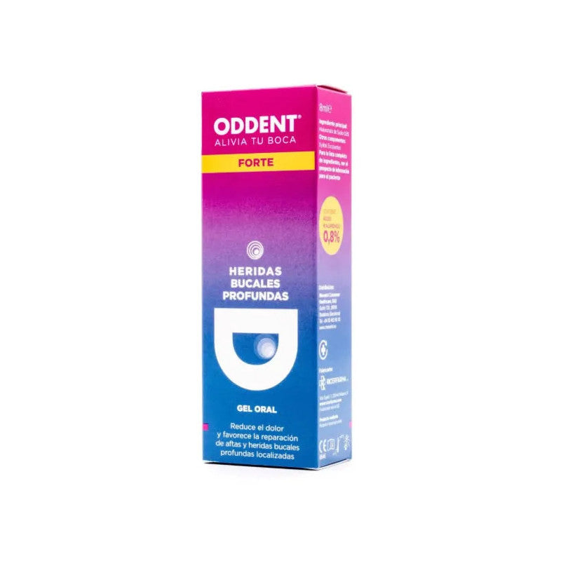Oddent Forte Oral Gel Deep Mouth Wounds 8ml