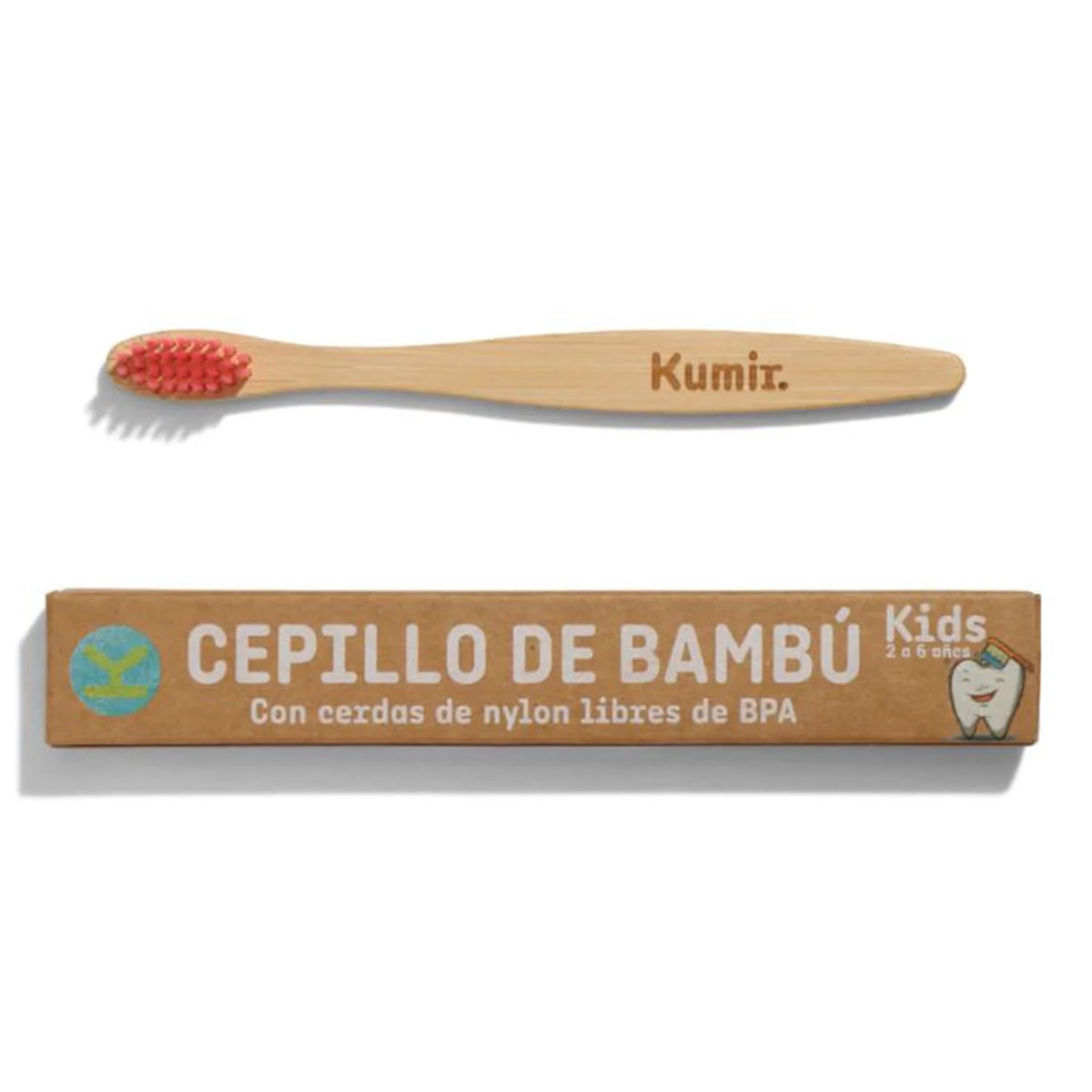Elie Saab Lovyc Kids Cepillo De Dientes Bambu Rojo 1un