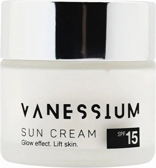 Sun Cream Illuminating Moisturizing Cream Spf15+ By Vanessium 50 Ml