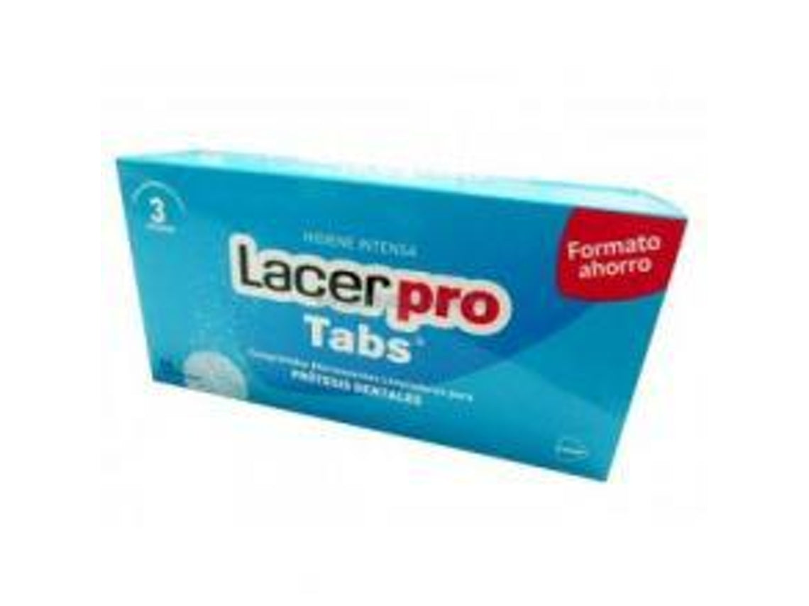Lacer Protabs Dental Prosthesis Cleaning Tablets 32uts