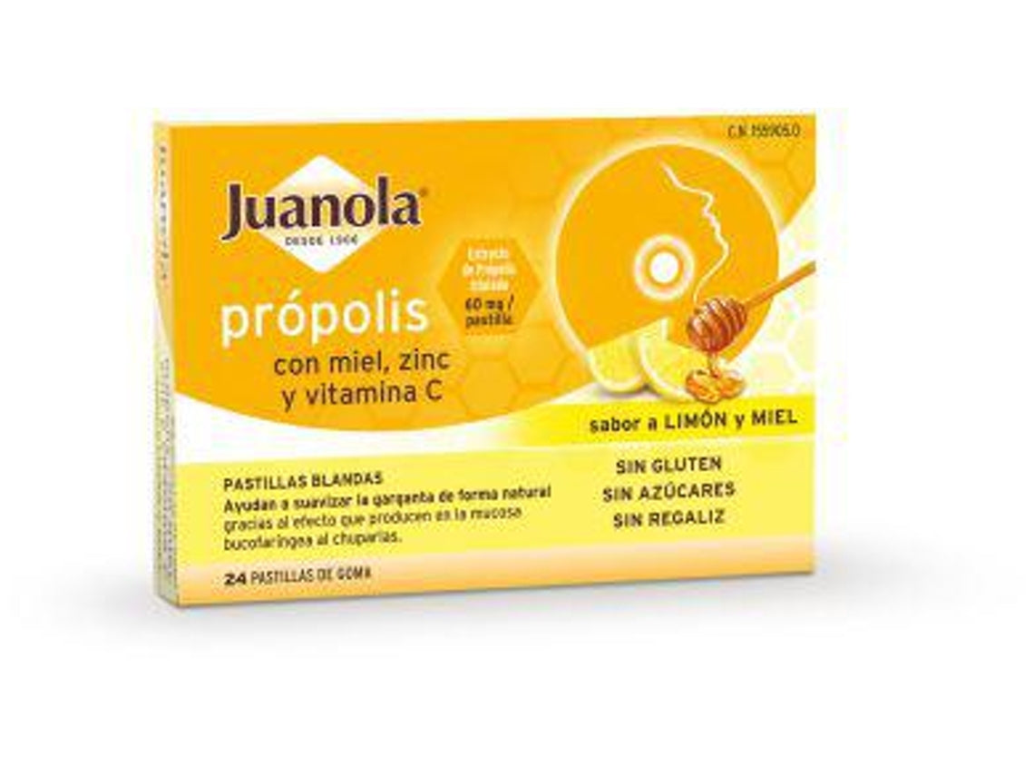 Juanola Propolis Honey Zinc Vitamin C 24U
