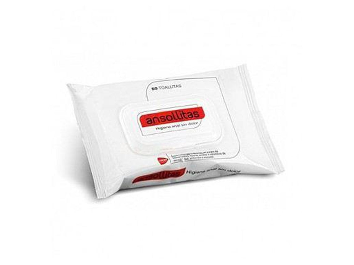 Lacer Ansollitas Anal Hygiene Wipes 50 Units