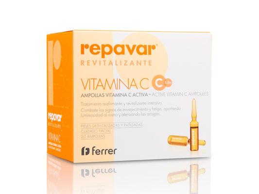 Repavar Revitalizante Active Vitamin C 20 Ampoules x 1.5ml