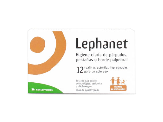 Thea Lephanet 12 Eye Cleansing Wipes
