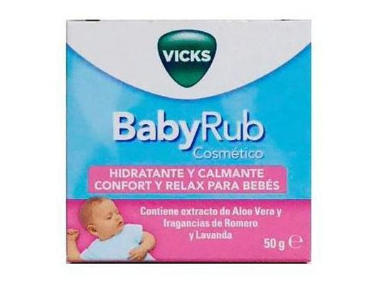 Vicks Babyrub Hidratante Y Calmante 50g