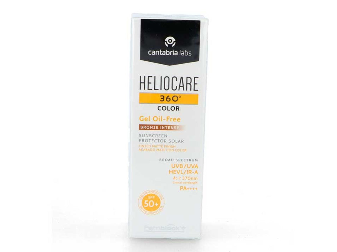 Zonnebrandcrème met Kleur Heliocare 360º Bruiner 50 ml Spf 50