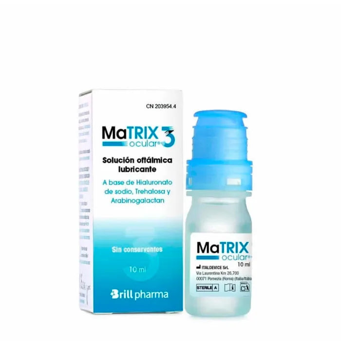 Matrix Ocular 3 Ophthalmic Drops 10ml