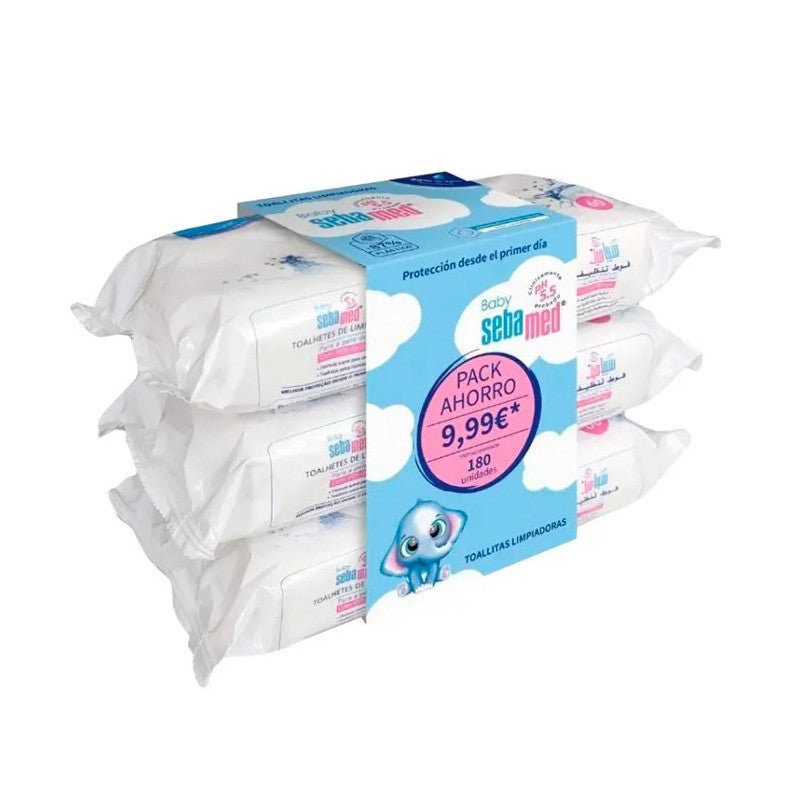 Sebamed Baby Cleansing Wipes batch 3 x 60