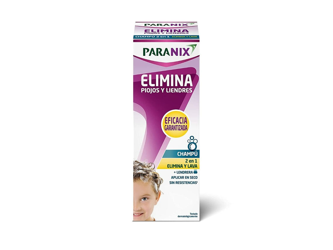 Paranix Lice & Nits Eliminator Shampoo + Nit Comb