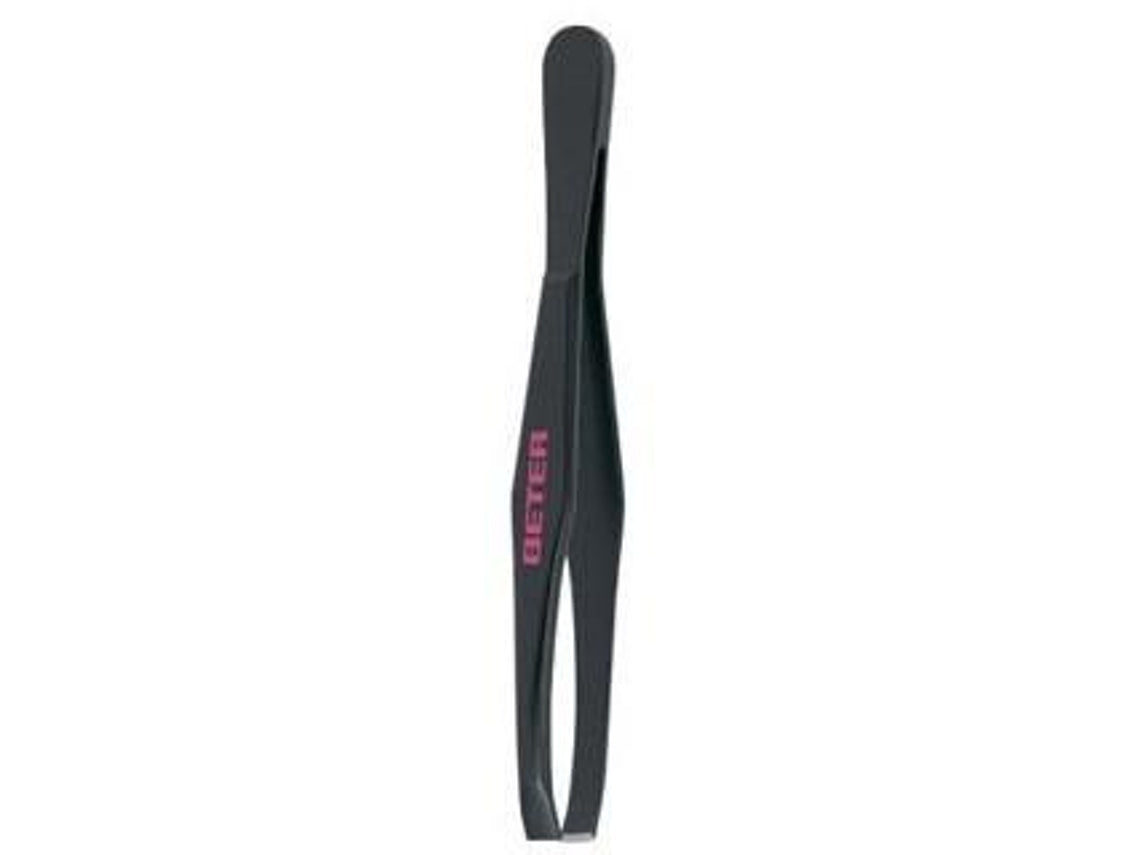 Beter Straight Black Hair Removal Tweezers