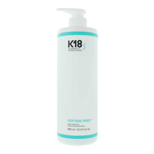 K18, Detox Peptide Prep, Aktivkohle, Haarshampoo, Tiefenreinigung, 930 ml