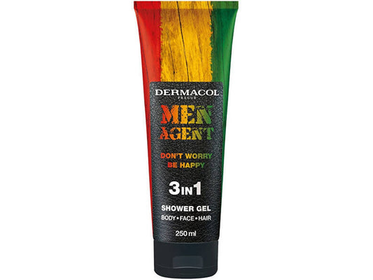 Dermacol - Men Agent Don'T Worry Be Happy 3In1 Shower Gel - Shower Gel For Men