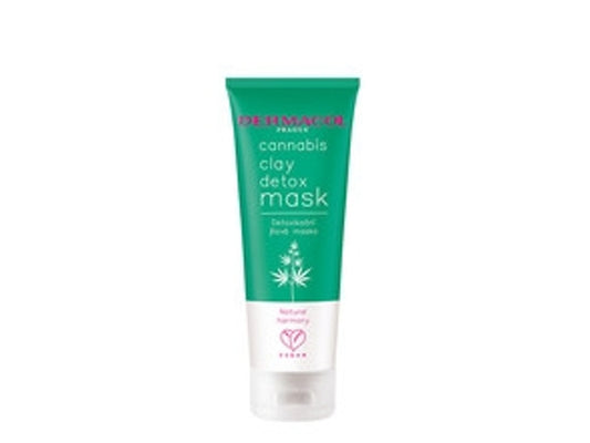 Cannabis Clay Detox Mask - Detoxifying Clay Mask With Hemp Oil 100ml