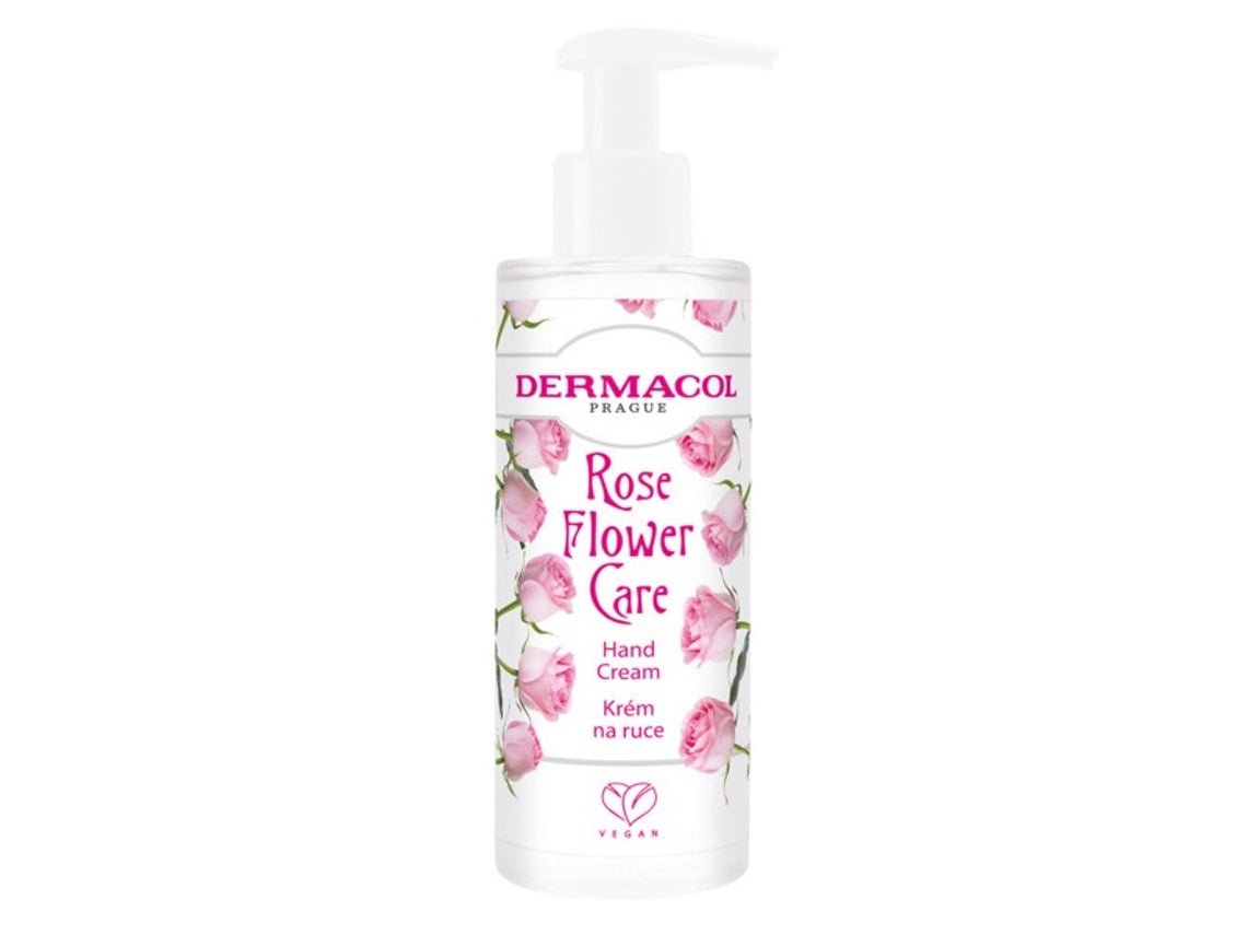 Flower Care Hand Cream   Ruze     Krem na ruce s pumpickou