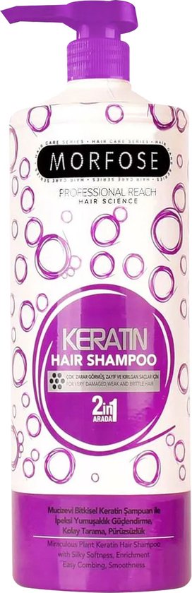 Morfose Hair Shampoo 2in1 Keratin 1000 ml