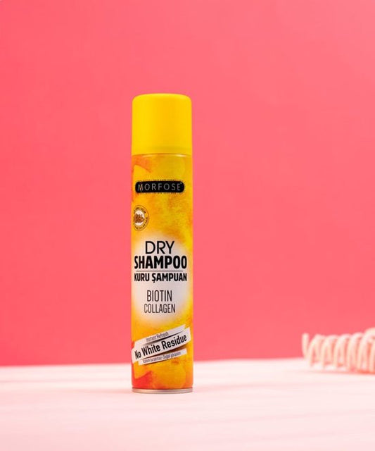 Morfose Dry Shampoo Biotin Collagen For Blonde Color Hair 200 ml