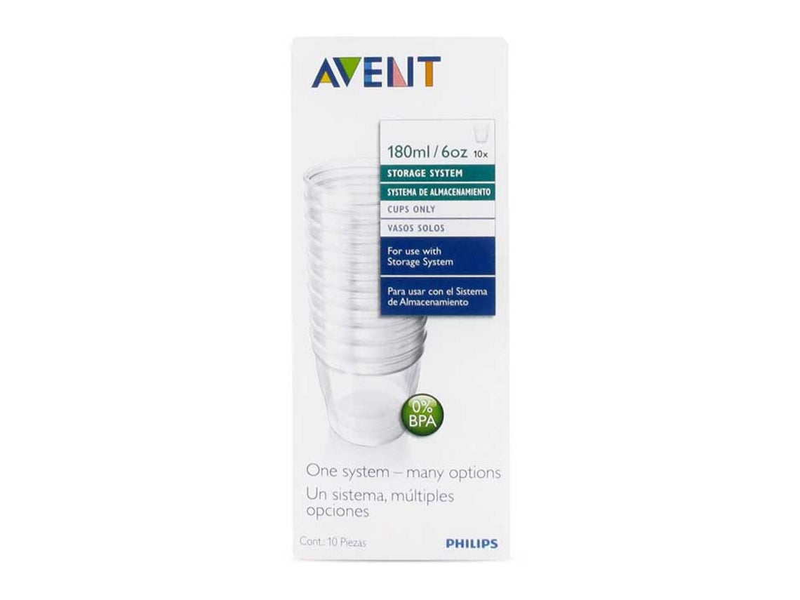 Philips Avent SCF619/05 Bewaarbekers voor babyvoeding - 180 ml - 5 stuks
