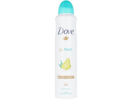 Dove Go Fresh Pear And Aloe Vera Deodorant Antiperspirant 48h Spray 250ml