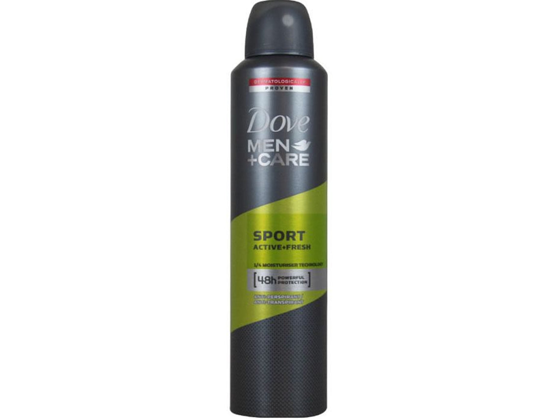 Deodorant Spray Dove Mens Sport Active + Fresh (250 ml)