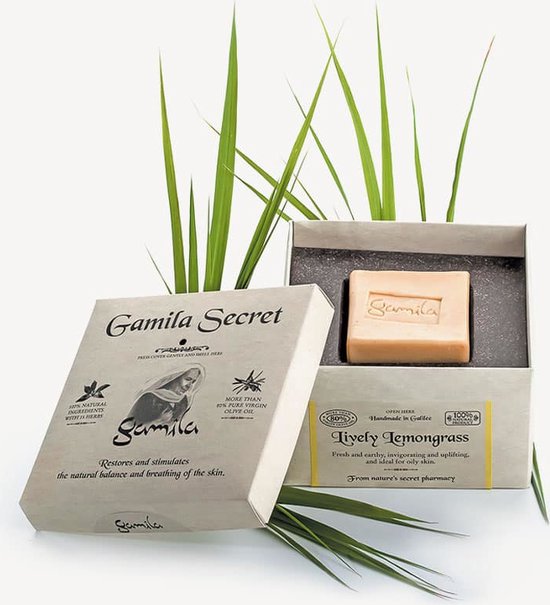 Gamila Secret Cream Bar Lively Lemongrass, 115g