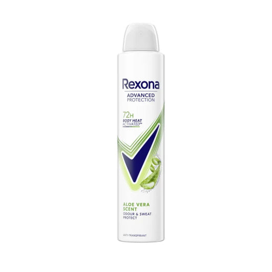 Rexona Advanced Protection 72h Body Heat Activated Aloe Vera Scent 200ml