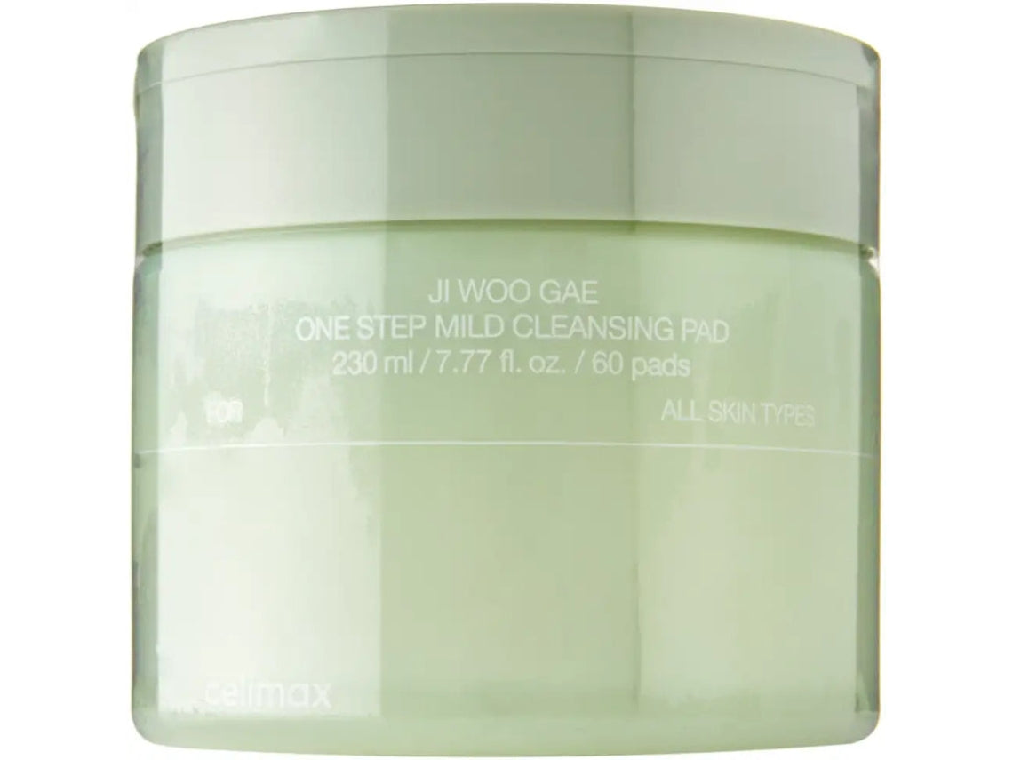 Celimax, Ji Woo Gae One Step Mild Cleansing Pad ( 60 pcs ) - nourishing make-up remover pads, 60ml