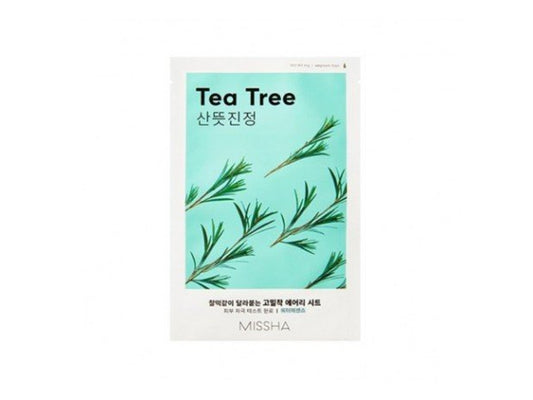 Missha, Airy Fit Sheet Mask Tea Tree, 19.0g