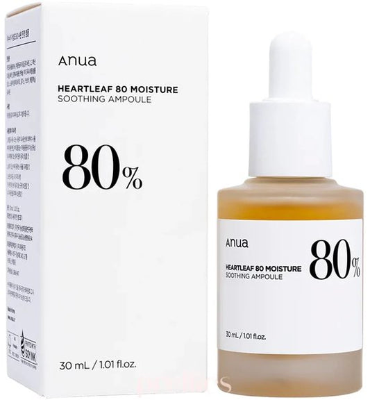 Anua Heartleaf 80% Moisture Soothing Ampoule 30 ml