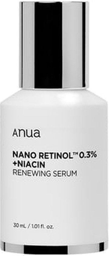 Anua, Retinol, Retinol 0.3% + Niacin, Renewing, Serum, For Face, 30 ml