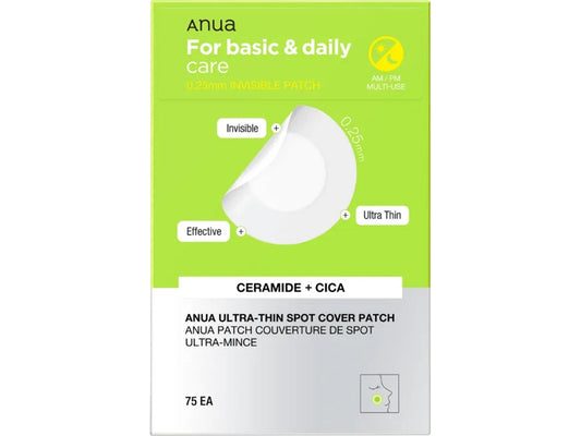 Anua, Ultra-Thin, Eliminates Impurities, Local Treatment Patch, For Face, 75 pcs