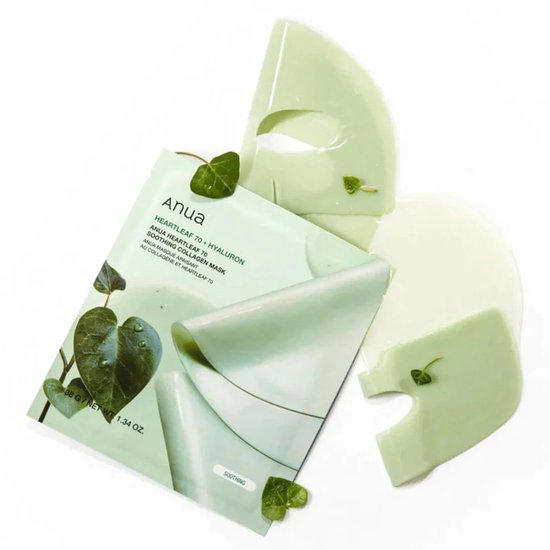 Anua, Heartleaf 70, Hyaluron, Soothing, Sheet Mask, For Face, 28 ml