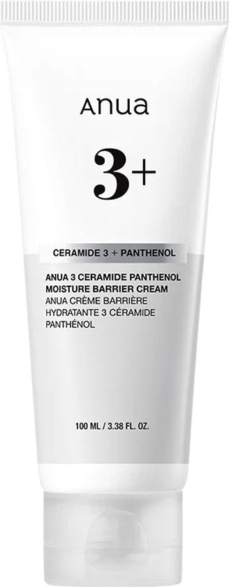 Anua, 3+, 3 Ceramide + Panthenol, Moisturizing, Cream, For Face, 100 ml