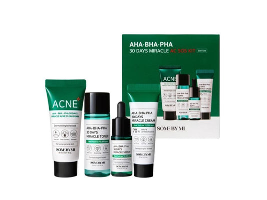 Some By Mi, AHA-BHA-PHA 30 Days Miracle Ac Sos Kit - cosmetic gift set, 1ml